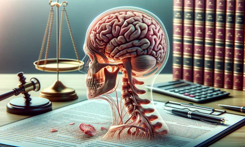 DALL·E 2023-12-04 10.45.36 – A professional, informative landscape format image for a law blog post. The image should depict a concept related to Chiari Malformation, a neurologic is chiari malformation a disability
