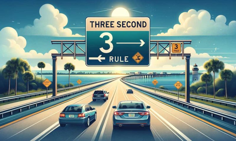 three second rule driving